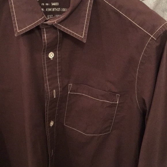Long-sleeved button-down shirt. - Picture 4 of 4